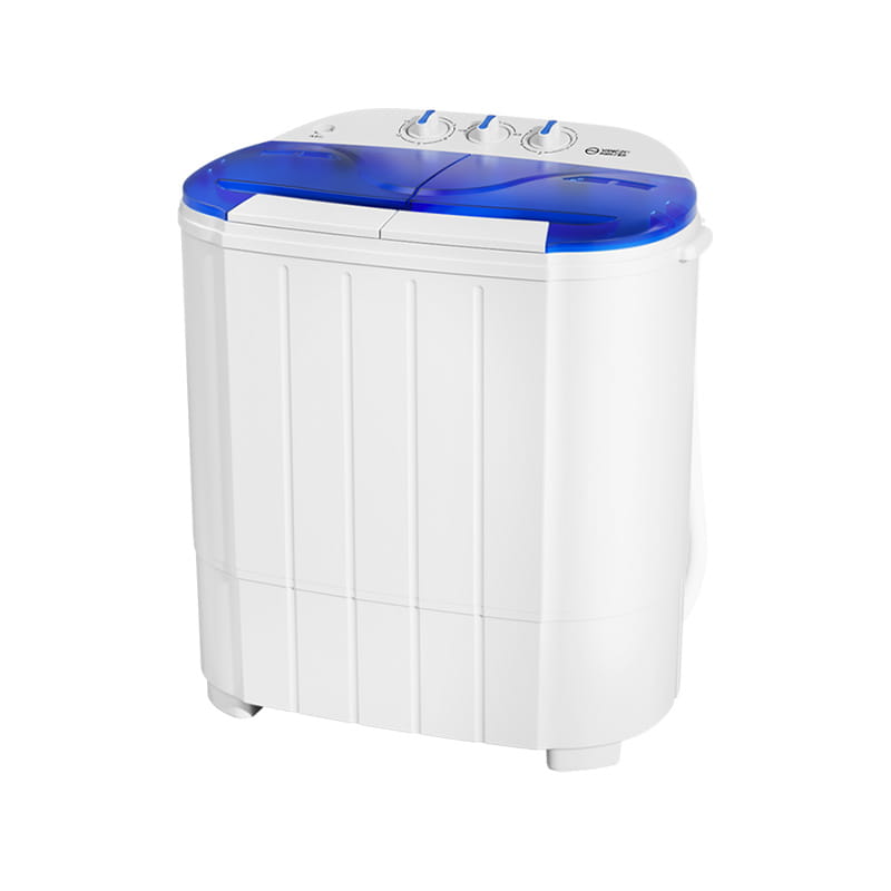 Lavage et séchage à linge à double baignoire séparée