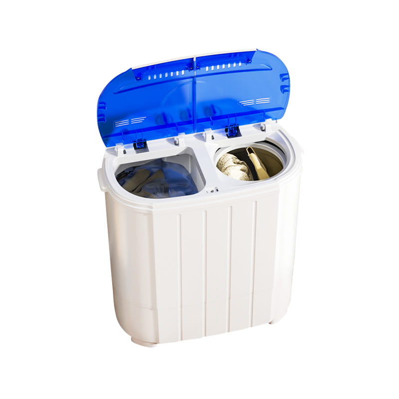 Lavage et séchage à linge à double baignoire séparée